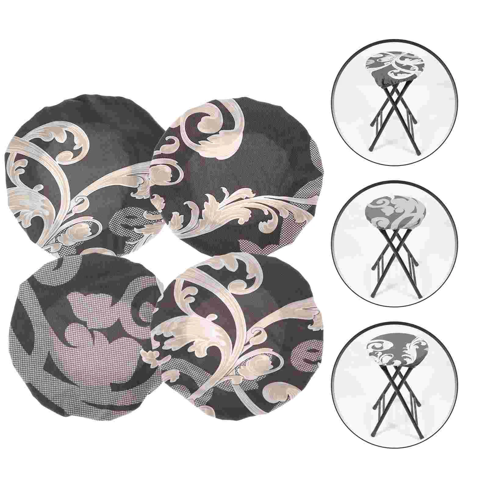 

4pcs Removable Stretchable Dining Chair Cover Wedding Banquet Party Home Reception Decorations