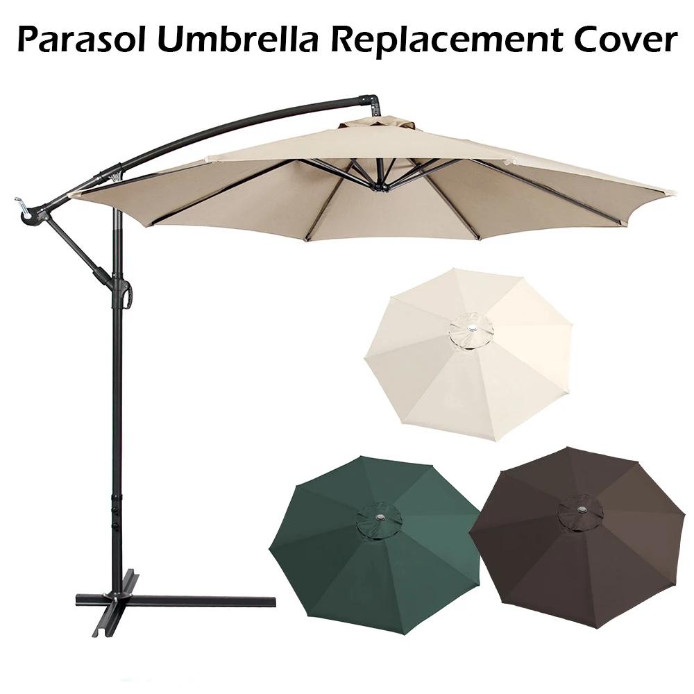 

3M Garden Parasol Replacement Cloth Round Garden Umbrella Cover for 8-Arm Umbrella Sofa Canopy Cover for Beach Outdoor