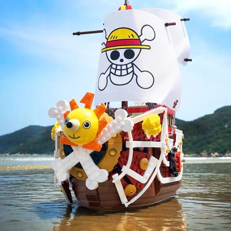 

Конструктор игрушечный аниме «пиратский корабль»