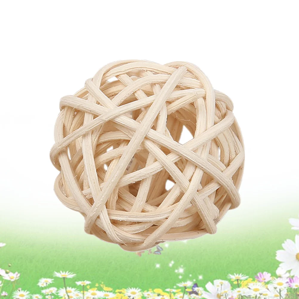 

30pcs 3cm Aromatherapy Rattan Ball Handmade Hanging Ornaments Pendant Aromatherapy for Home