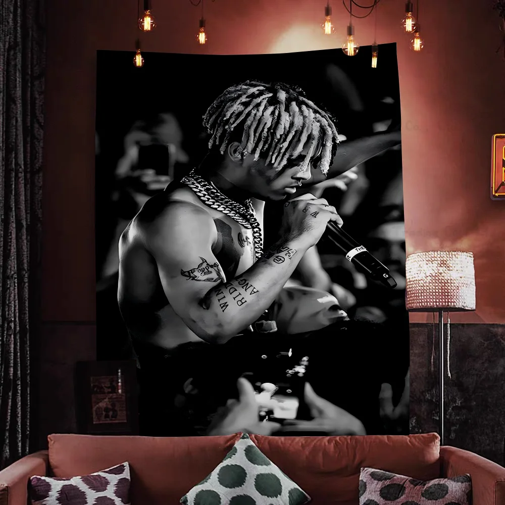 X-XXXTENTACION Hot Rapper Anime Tapestry Indian Buddha Wall Decoration Witchcraft Bohemian Hippie Hanging Sheets
