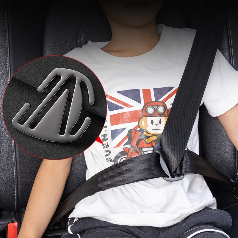 

Car Aluminium Alloy Safety Seat Belt Adjuster Automotive Locking Clip Belt Strap Clamp Shoulder Buckle For Adult Children