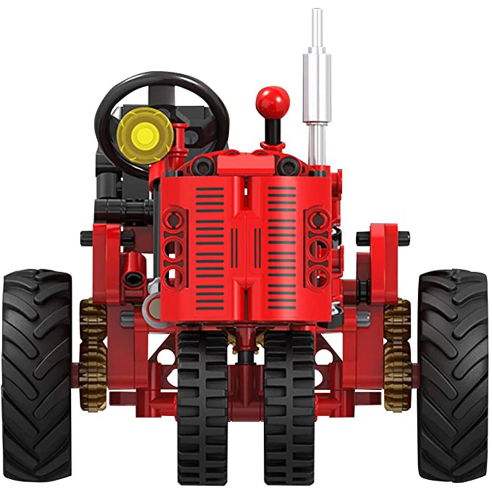 Классические строительные блоки конструктор для трактора сборные модели блоков