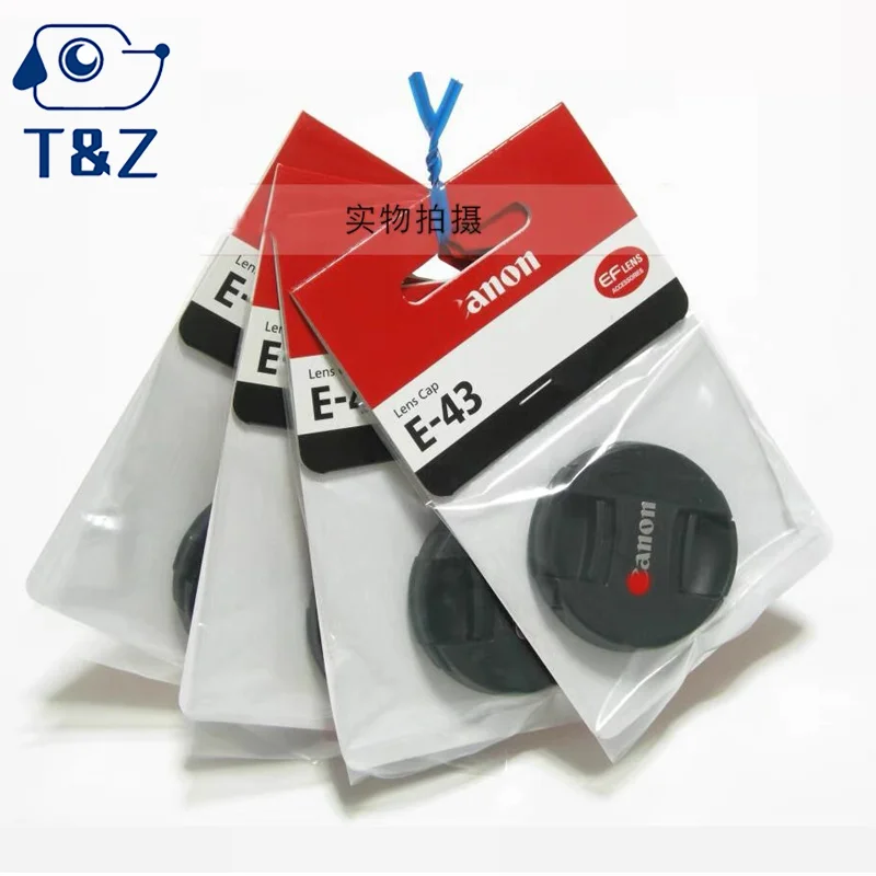 Новая оригинальная крышка объектива E-43 для Canon EFM 22mmf2 32mm1.4 RF 16mm2.8 50mm1.8 43mm E43 передняя