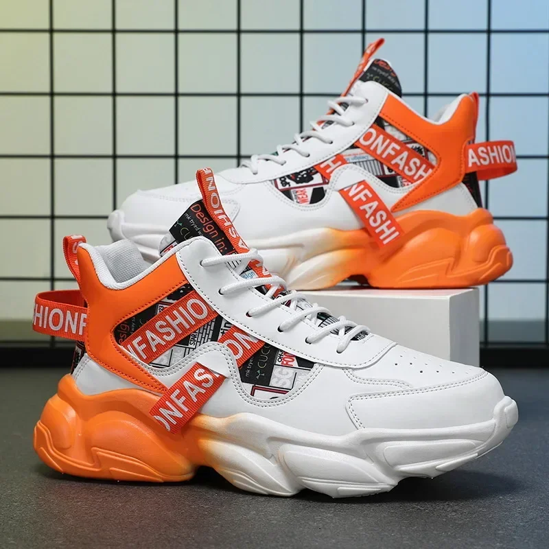 Кроссовки мужские легкие на шнуровке дышащие Нескользящие износостойкие модная