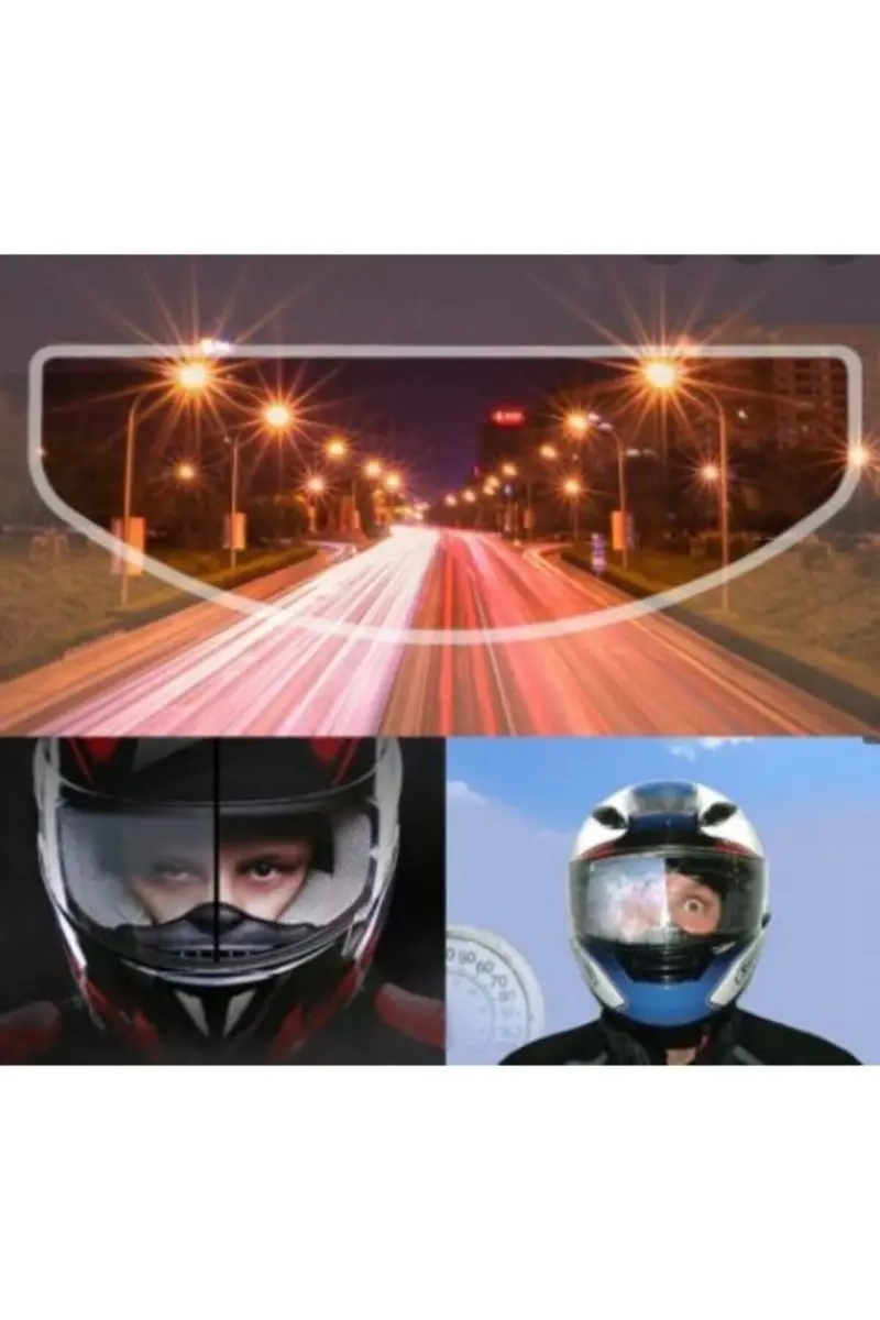

Helmet Visor Buğu Buhar Anti Universal Anti Fog-