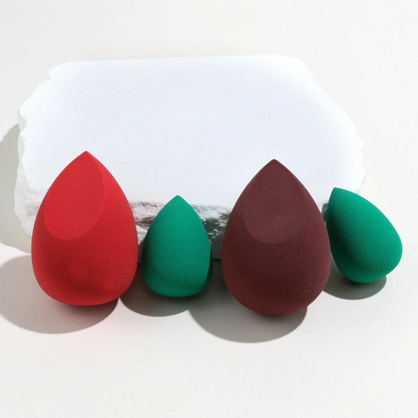 Рождественская губка для макияжа косметическая пуховка комбинированное