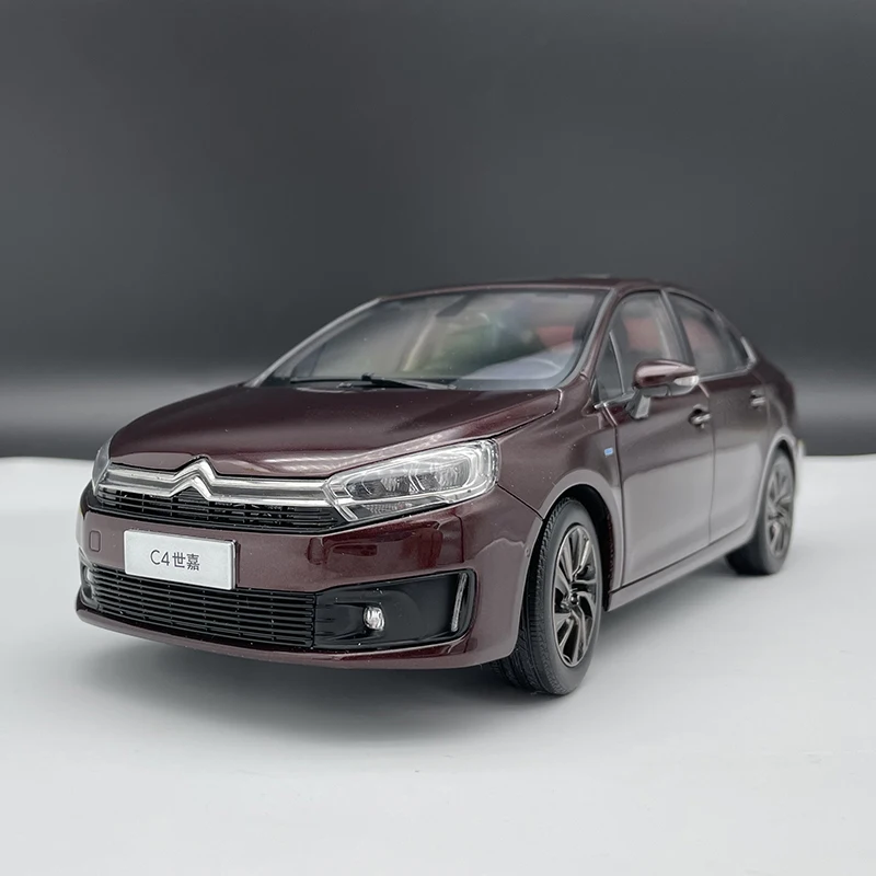 

1:18 CITROEN C4 Diecast Alloy Car Model Metal High Simulation Boys Gift Toy Vehicles Collection Free Shipping