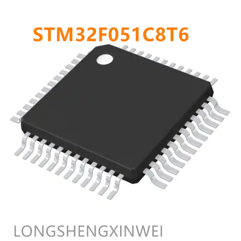 

1 шт. новый спот STM32F051C8T6 STM32F051 32F051C8T6 32-битный MCU инкапсулирует телефон с одним чипом компьютера MCU