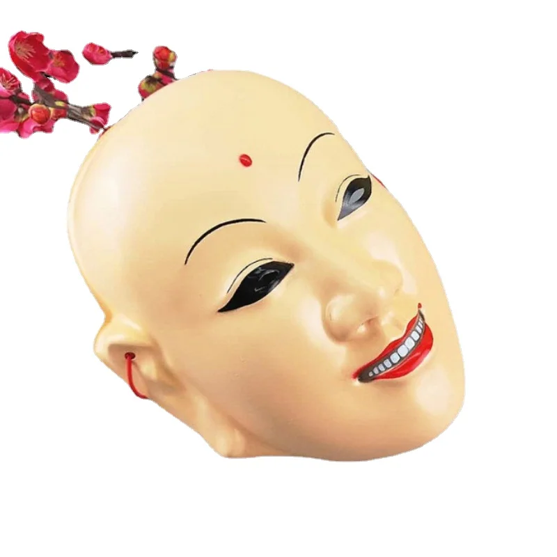 Маска на Хэллоуин ужас якорь Танг монах байньюо призрак король ланлинга Япония и