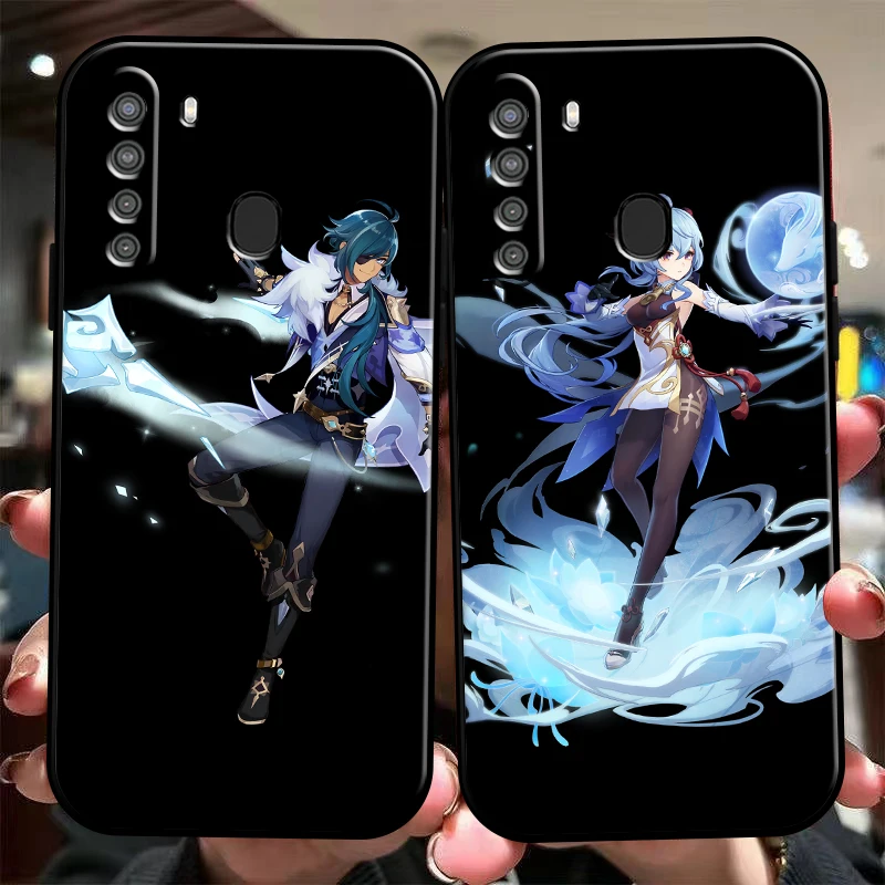 

Genshin Impact Project Game Phone Case For Samsung Galaxy S8 S8 PLus S9 S9 Plus S10 S10E S10 Lite 5G Plus Back Coque Carcasa