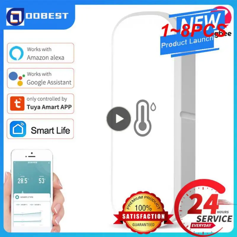 

Термостат Zigbee/Wi-Fi Стандартный с поддержкой Alexa Home и голосовым управлением, 1-8 шт.