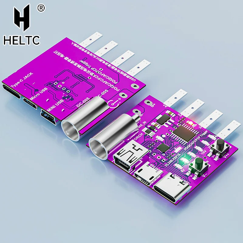 

Тестер нагрузки зарядного устройства HELTC DL24 фиолетовый