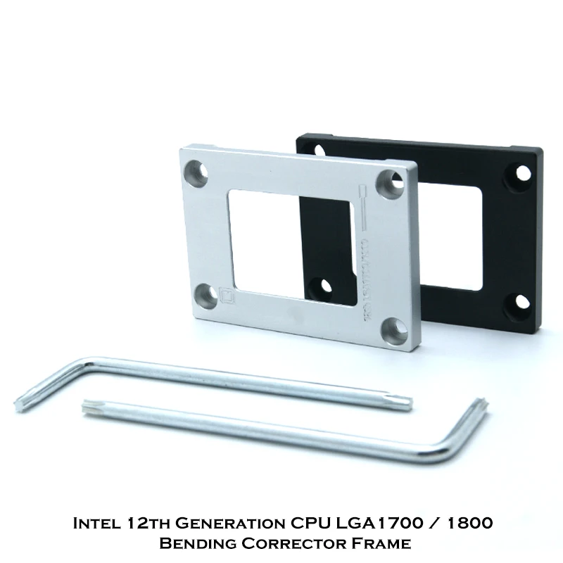 

LGA1700 Buckle,Intel 12th CPU LGA1700/1800 bcf Bending Corrector Frame Protector Backplate CPU Cooler