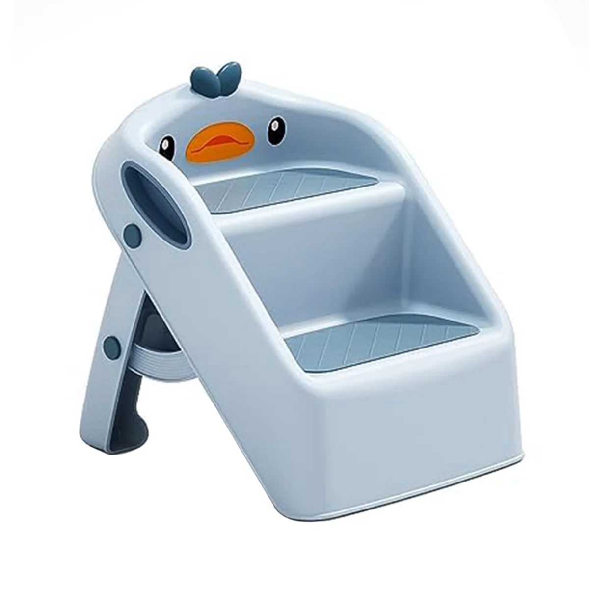 Складная детская ступенька для малышей кухонная раковина ванной комнаты синий