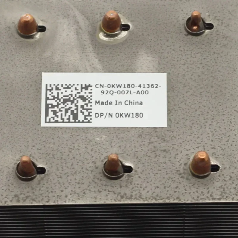 Оригинальный радиатор kw180 0kw18 0 для процессора poweredge t610 t710