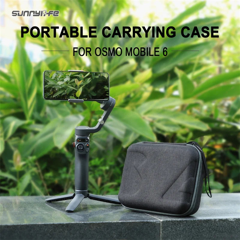 

Carrying Case for DJI Osmo Mobile 6 Handbag Portable Protective Storage Bag Accessories Handheld Stabilizer Smartphone Sunnylife