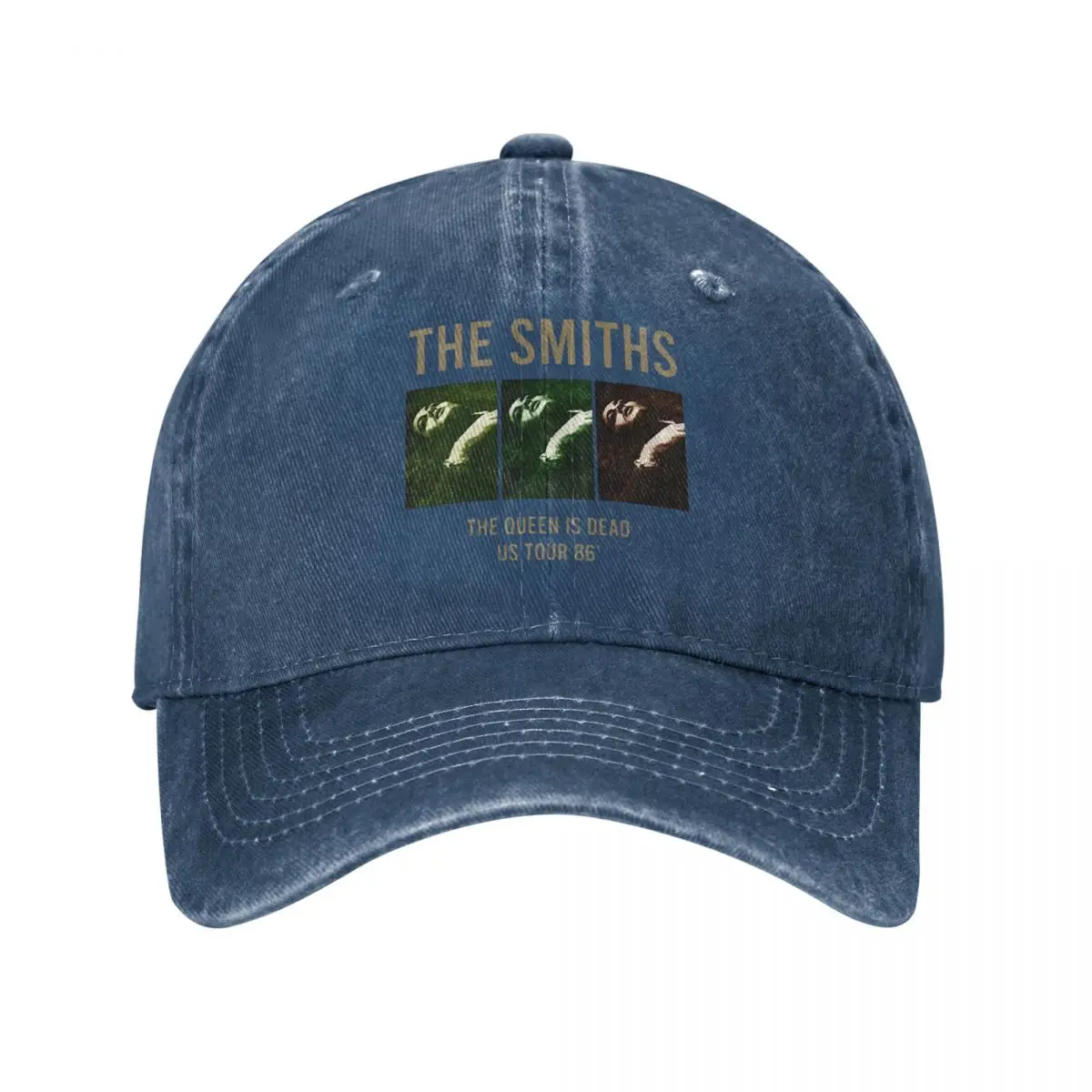 

The Smiths Rock Baseball Caps Vintage Distressed Washed The Queen Is Dead Snapback Hat Men Women Outdoor Adjustable Fit Caps Hat
