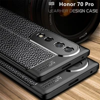 for honor 70 pro case cover huawei honor 70 pro capas new shockproof phone back soft tpu leather cover for honor 70 pro fundas