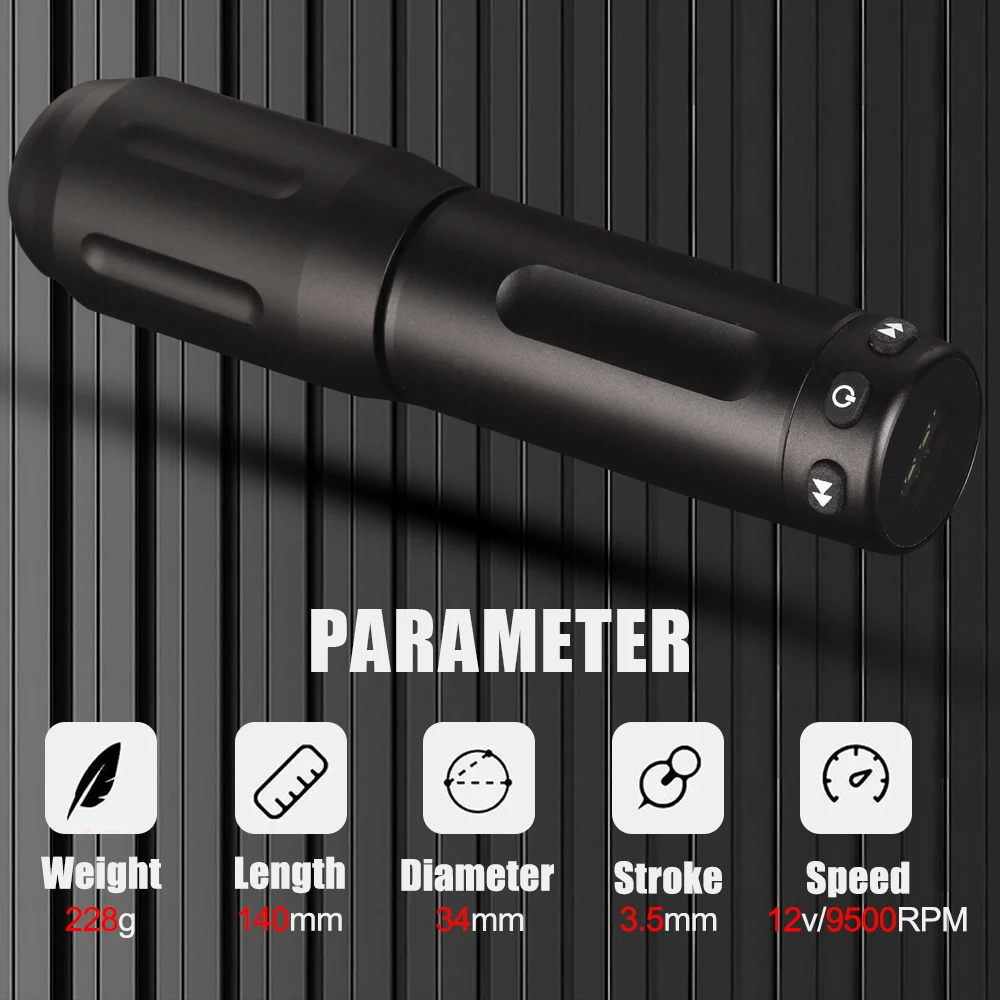 Беспроводной набор для тату-машинки ротационной машинки начинающих тату-машинка