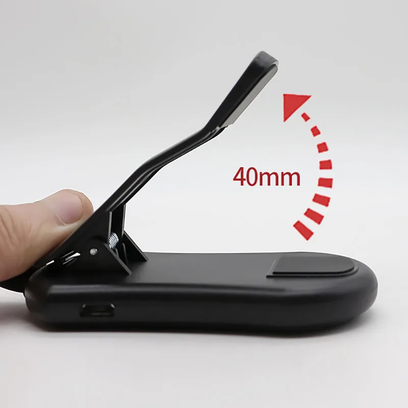 Мини-лампа для чтения с аккумулятором 7 дюймов 3 уровня теплый и холодный белый