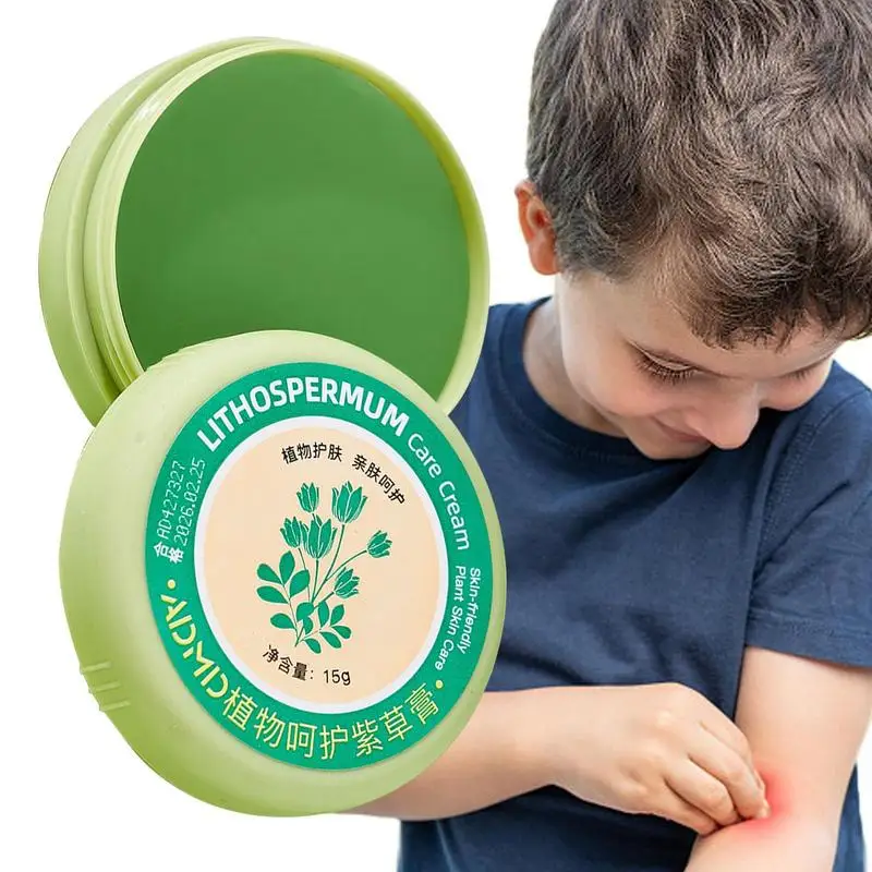 

15g Soothing Comfrey Ointment Itching Skin Care Herbal Cream Soothing Cooling Portable Anti-Bite Balm Summer Outdoor Essentials