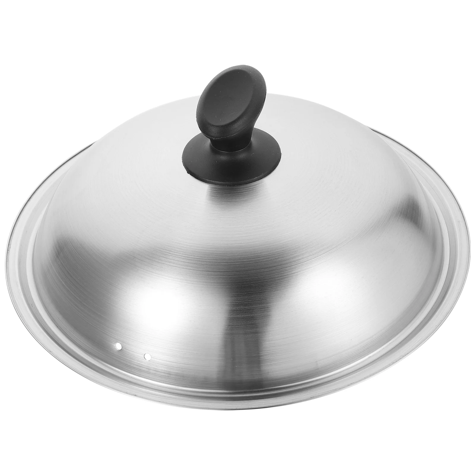 

Stainless Pot Lid Covers Anti Oil Splashing Cooking Pot Lid Steam Basting Cover Cheese Melting Dome Cover Dish Lids 32CM (