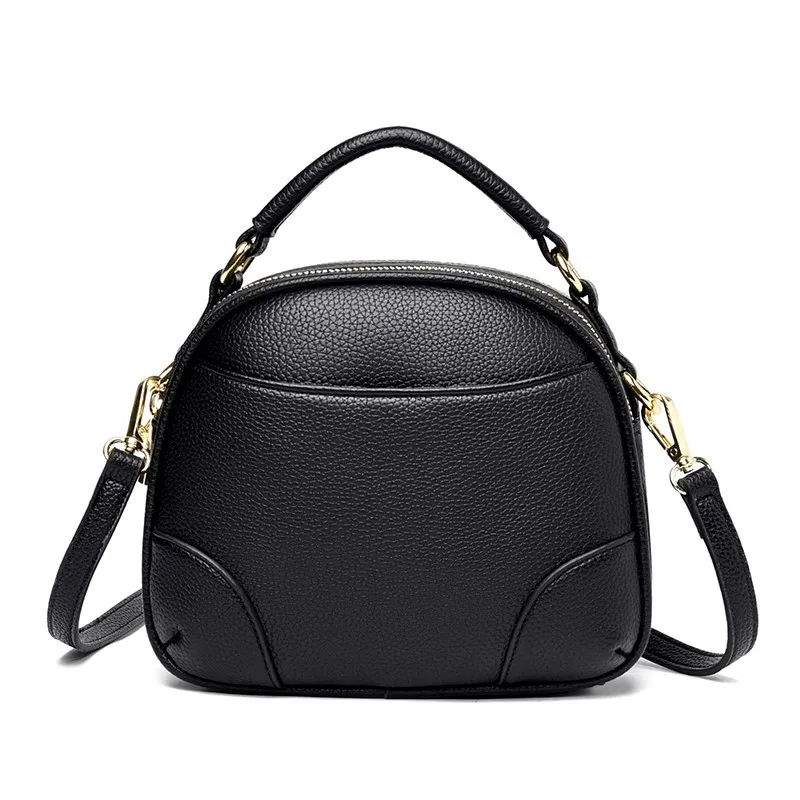 

Fashion Luxury Designer Crossbody Bag Pu Leather Soft Messenger Bags for Ladies Zipper Mini Retro Woman Bag Female Sac