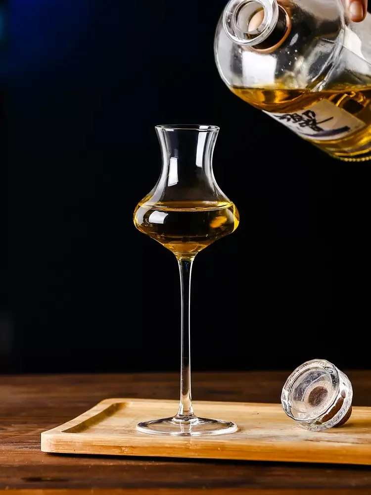 125 мл бессвинцовая хрустальная ароматическая чашка для вина шампанского