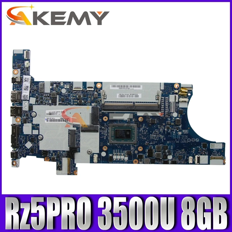 

Akemy For Lenovo ThinkPad T495 Notebook Motherboard FA495 NM-C131 CPU Rz5PRO 3500U RAM 8GB Tested testing FRU 02DM035 02DM034