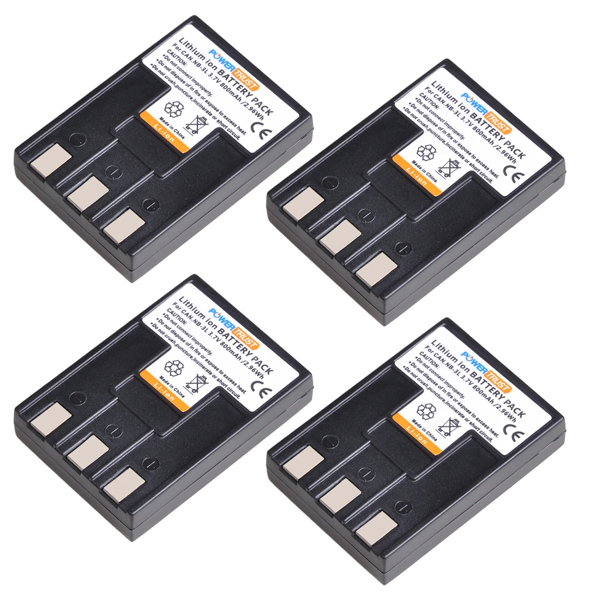 

3.7V 800mAh NB-3L Battery for Canon Powershot SD550 PowerShot SD500 PowerShot SD110 PowerShot SD100 PowerShot SD10 Digital IXUS