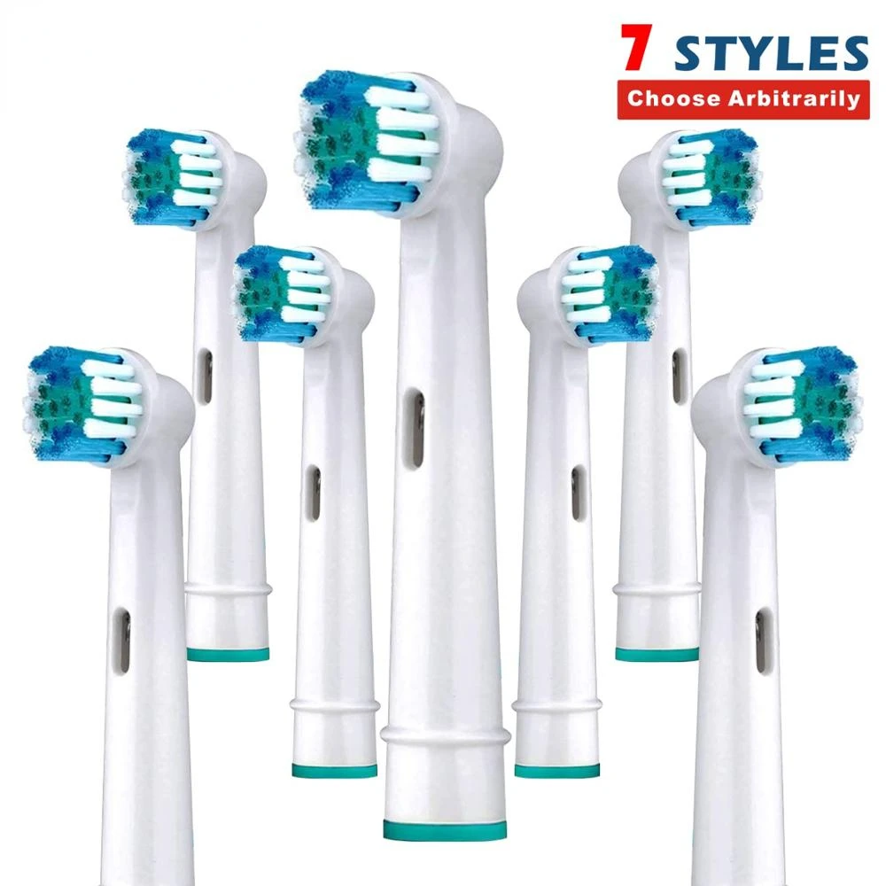 

7/14pcs Replacement Toothbrush Heads 7 Styles Soft Bristle for 3D Excel Tooth Brushes Heads/Nozzle