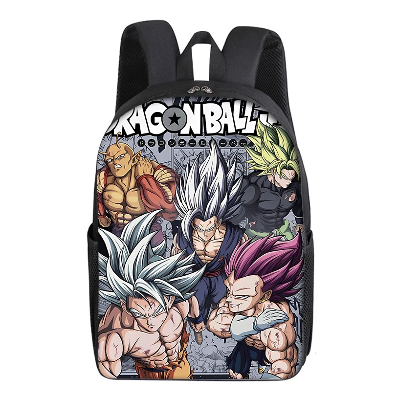 Фото Новый рюкзак Dragon Ball 2026 для мужчин, школьный ранец с аниме-принтом, модный дорожный рюкзак для подростков, мужская сумка большой вместимости, подарок №2