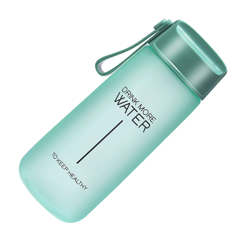 

550 Ml Water Container Green Drinking Glasses Water Glass Cup Portable Water Bottle Water Cup Water Drinking Bottle