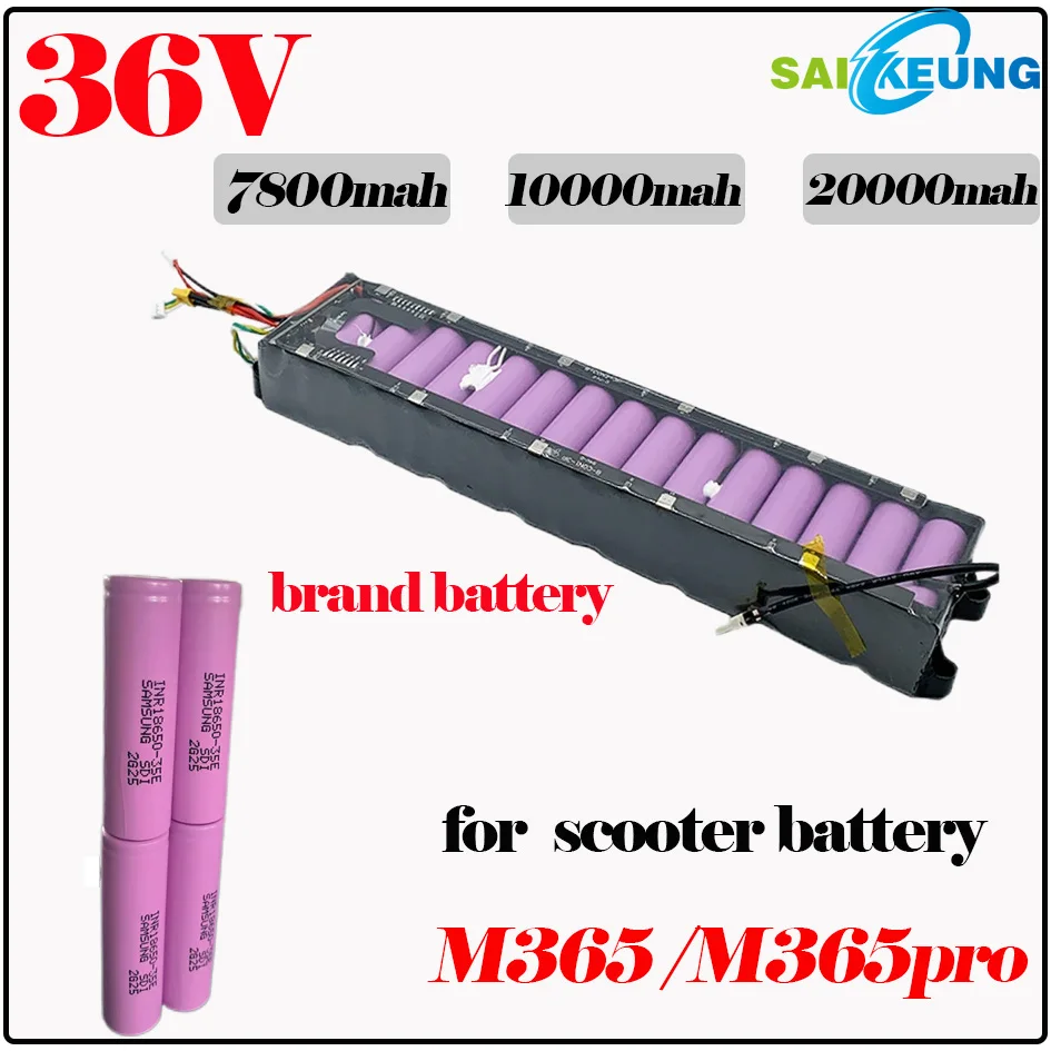 

Литий-ионная аккумуляторная батарея для скутера batteria m365 36 в 20 Ач/7800 мАч 36 в 10 Ач