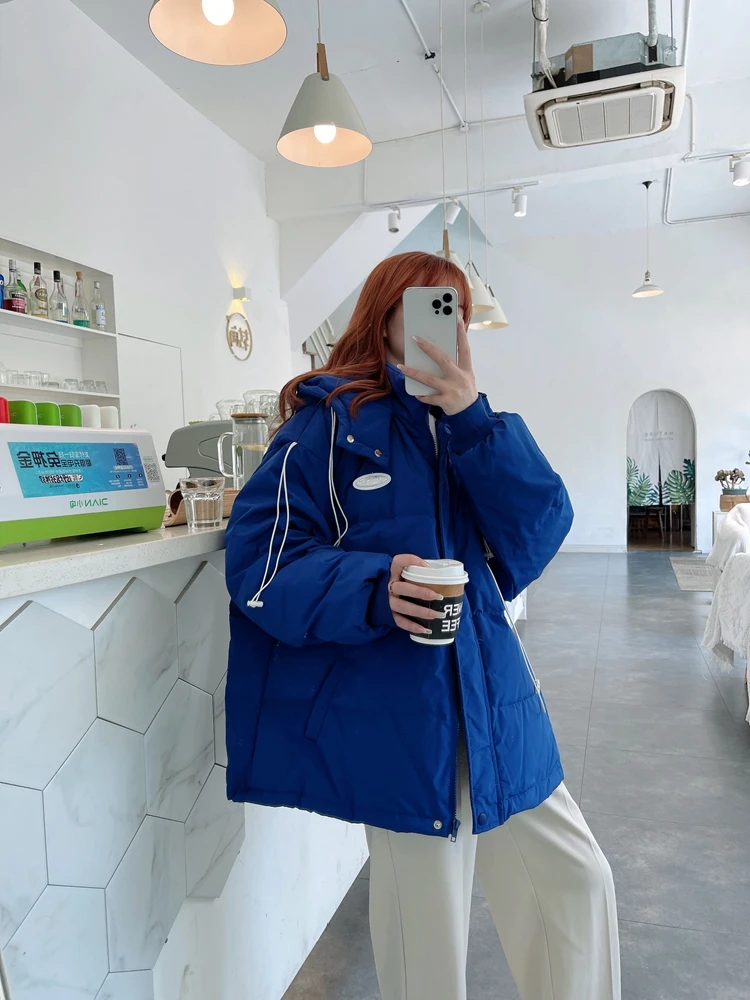 New Women Down Jacket Casual Style Autumn Winter Coats And Parkas Female Outwear