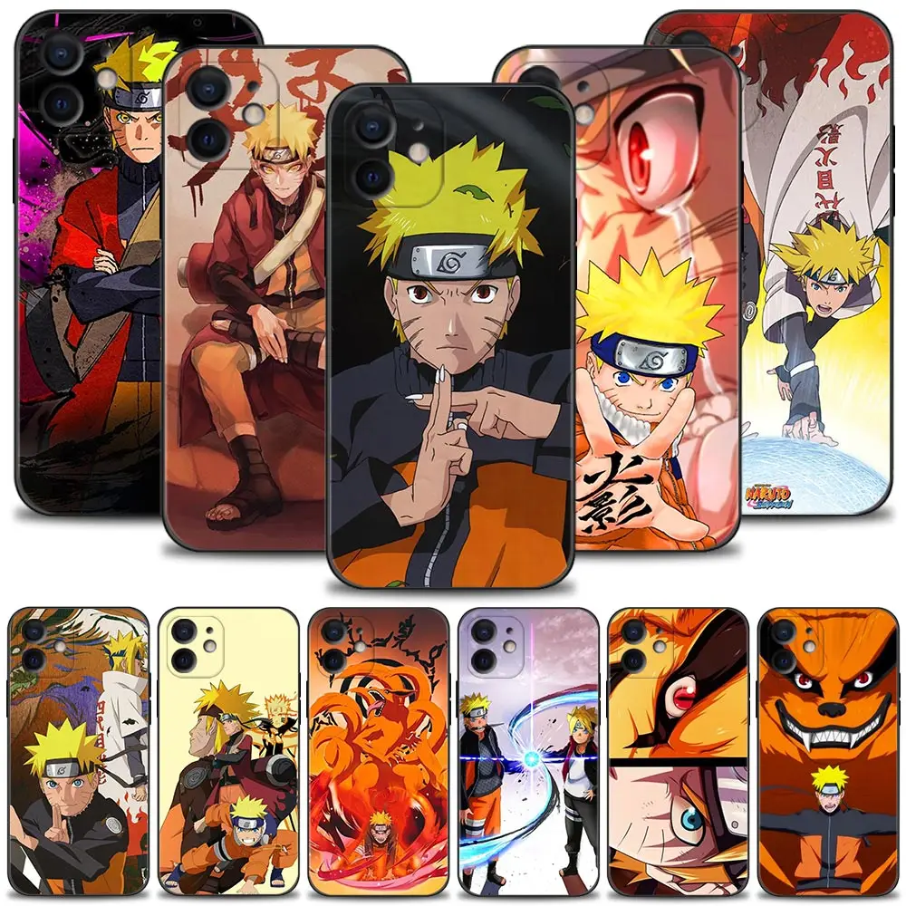 

Naruto Ninja Uzumaki Naruto Phone Case For Apple iPhone 13 12 11 Pro Max 13 12 Mini XS Max XR X 7 8 Plus 6 6S 5S SE 2020 Cover