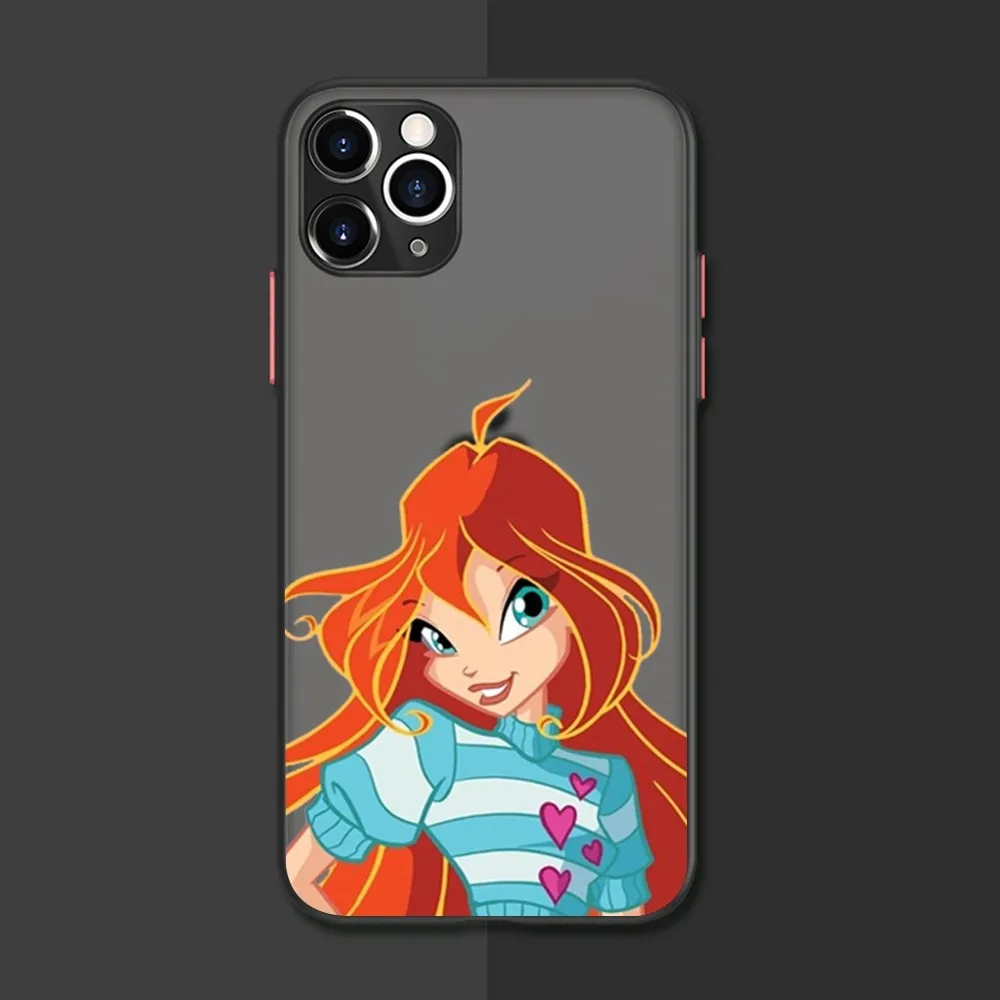 Girl W-Winx Clubs Phone Case For Xiaomi Redmi Note 12S 11S 10S 9S 9T 10 Pro 11 9 12 13 5G Matte Cover