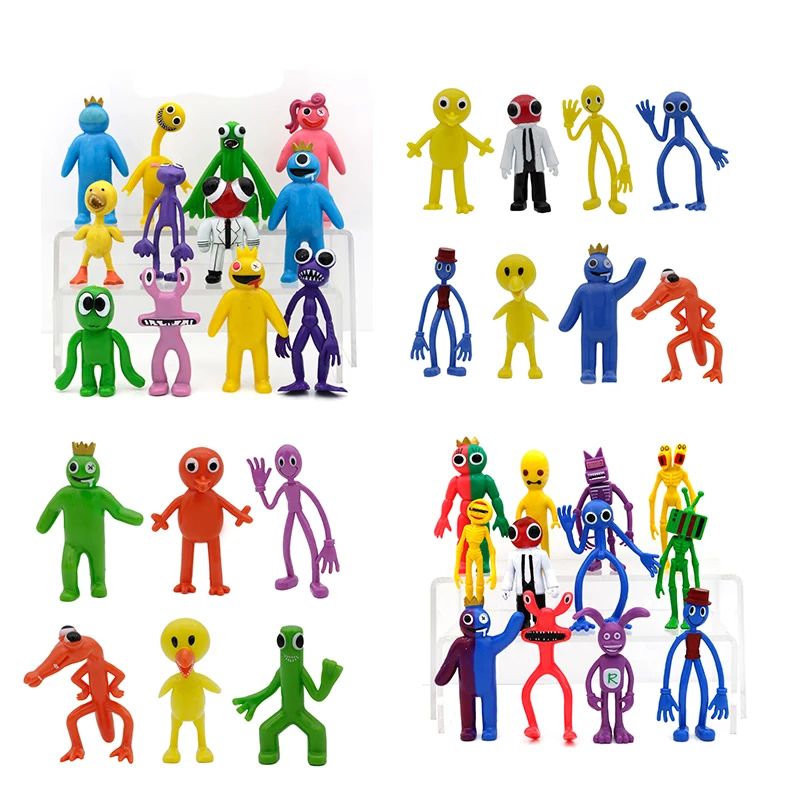 

Радуга друзья Фигурки игрушки мультфильм игра персонаж Кукла Kawaii экшн-фигурки мультфильм игра персонаж кукла животные игрушки для детей