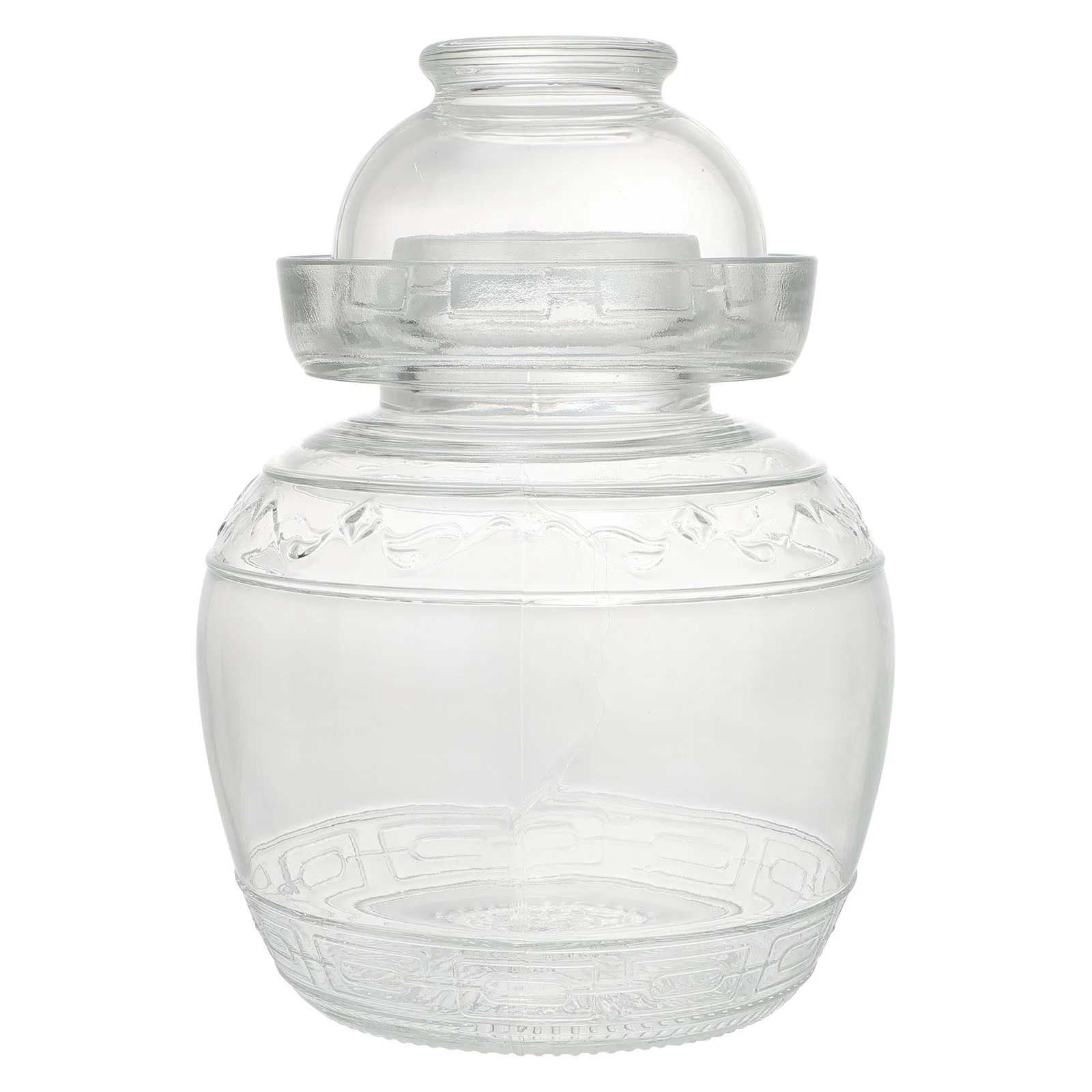 

Jar Pickle Crock Fermentation Fermenting Storage Kimchi Pickling Pot Jars Chinese Container Kitchen Can Canister Lid Sealed Kit