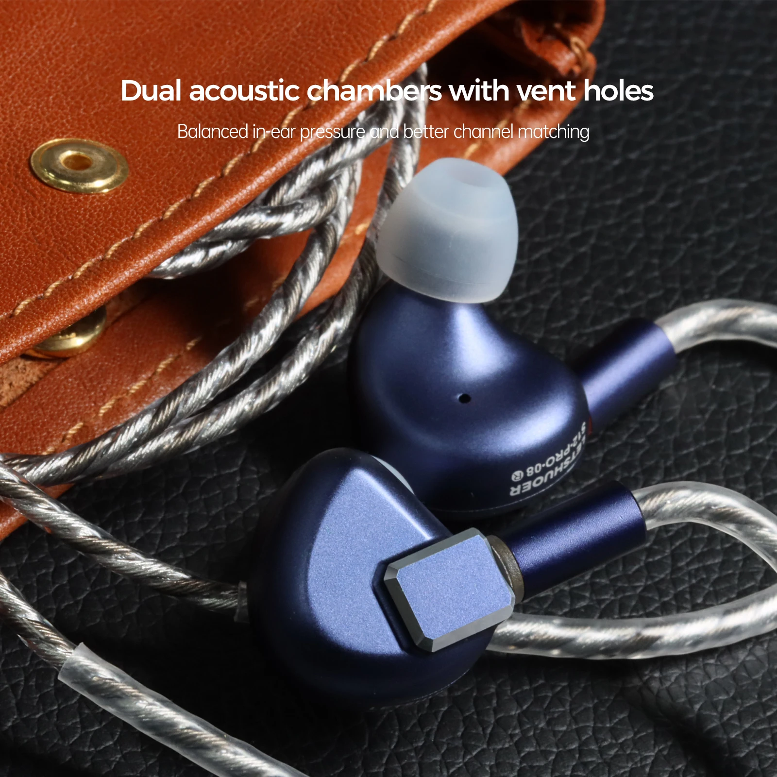Letshuoer S12 PRO |Magnetic Planar Driver IEM Hi-Fi Earphones Silver Plated Monocrystalline Copper Cable with 2.5/3.5/4.4mm plug |