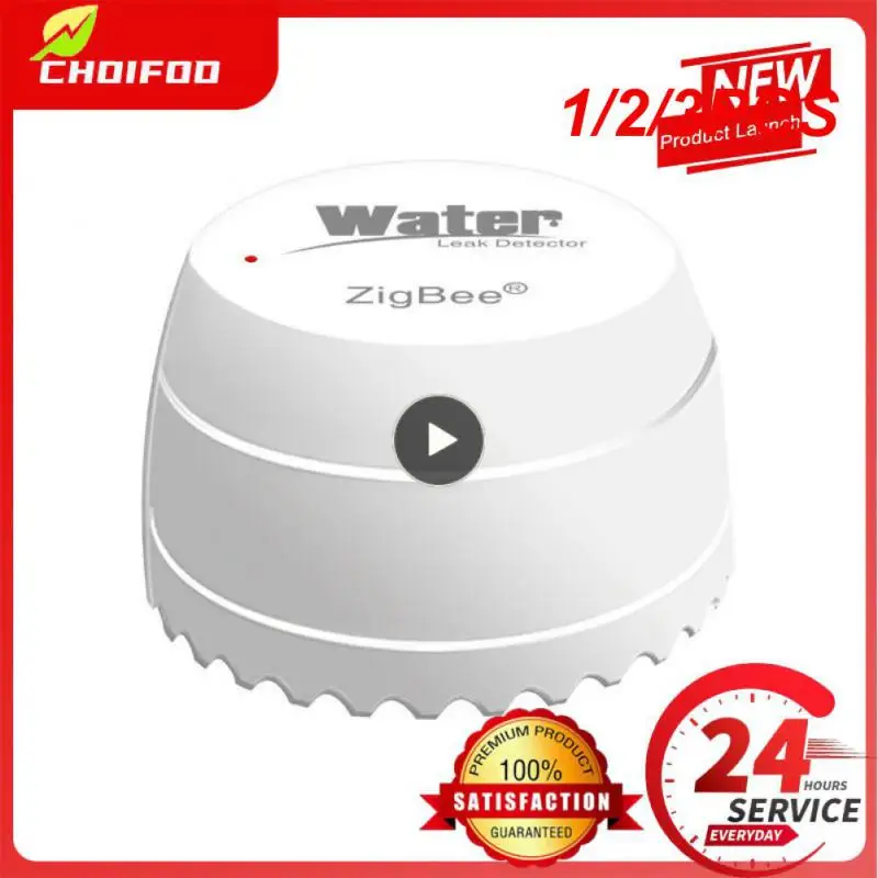 

1/2/3PCS Wifi Water Detector Leakage Sensor Alarm Leak Detector Sound Tuyasmart Smart Life APP Flood Alert Overflow Security