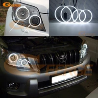 for toyota land cruiser prado j150 150 2010 2011 2012 excellent ultra bright ccfl angel eyes halo rings light car accessories