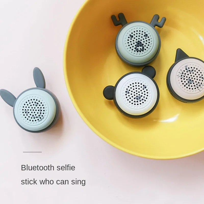 

Бесконечный liberfeel беспроводной Bluetooth аудио Милая мультяшная Bluetooth Автоспуск сабвуфер Портативный маленький динамик