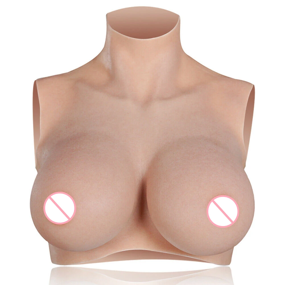 Crossdresser Realistic Silicone Breast Forms Fake Boobs Enhancer Tits Shemale Transgender Sissy Drag Queen Cosplay Crossdressing
