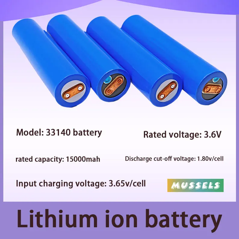 

33140 3.2v 15Ah lifepo4 battery 3.2V battery diy 12v 4S 24V 36V48V ebike electric scooter tricycle power tool battery pack