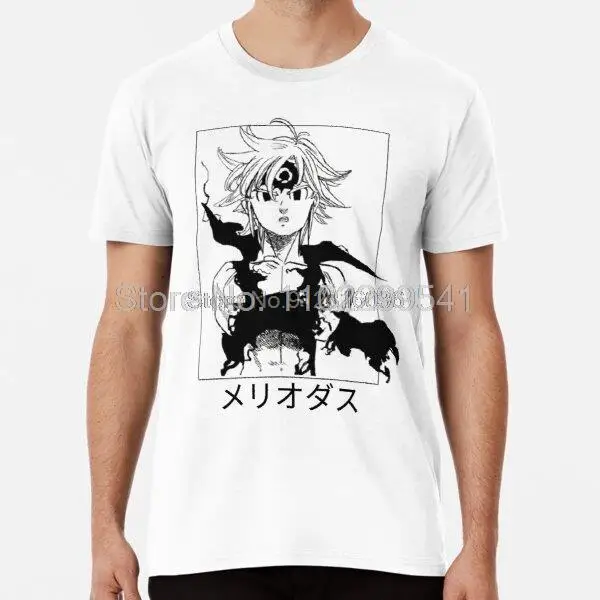 

Men t shirt meliodas Women tshirt Men Cotton Tshirt Hip Hop Tees Tops Harajuku Streetwear