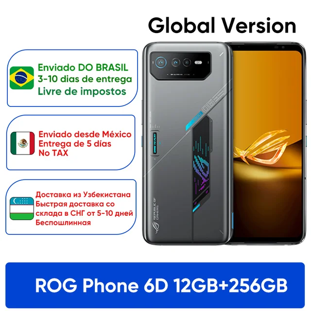 ASUS ROG Phone 6D телефон MediaTek Dimensity 9000 + 165 Гц E-Sports ...