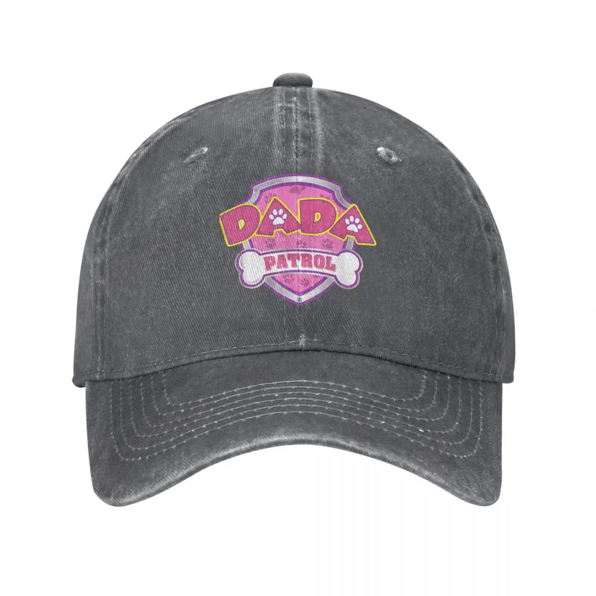 

Забавные кепки-бейсболки с надписью «Щенячий патруль», винтажная Потертая джинсовая кепка от солнца, уличная летняя дорожная Кепка унисекс с регулируемой посадкой