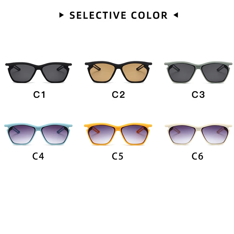 Очки OVOYAN квадратные женские Ретро градиентные 2024 очки для женщин/мужчин